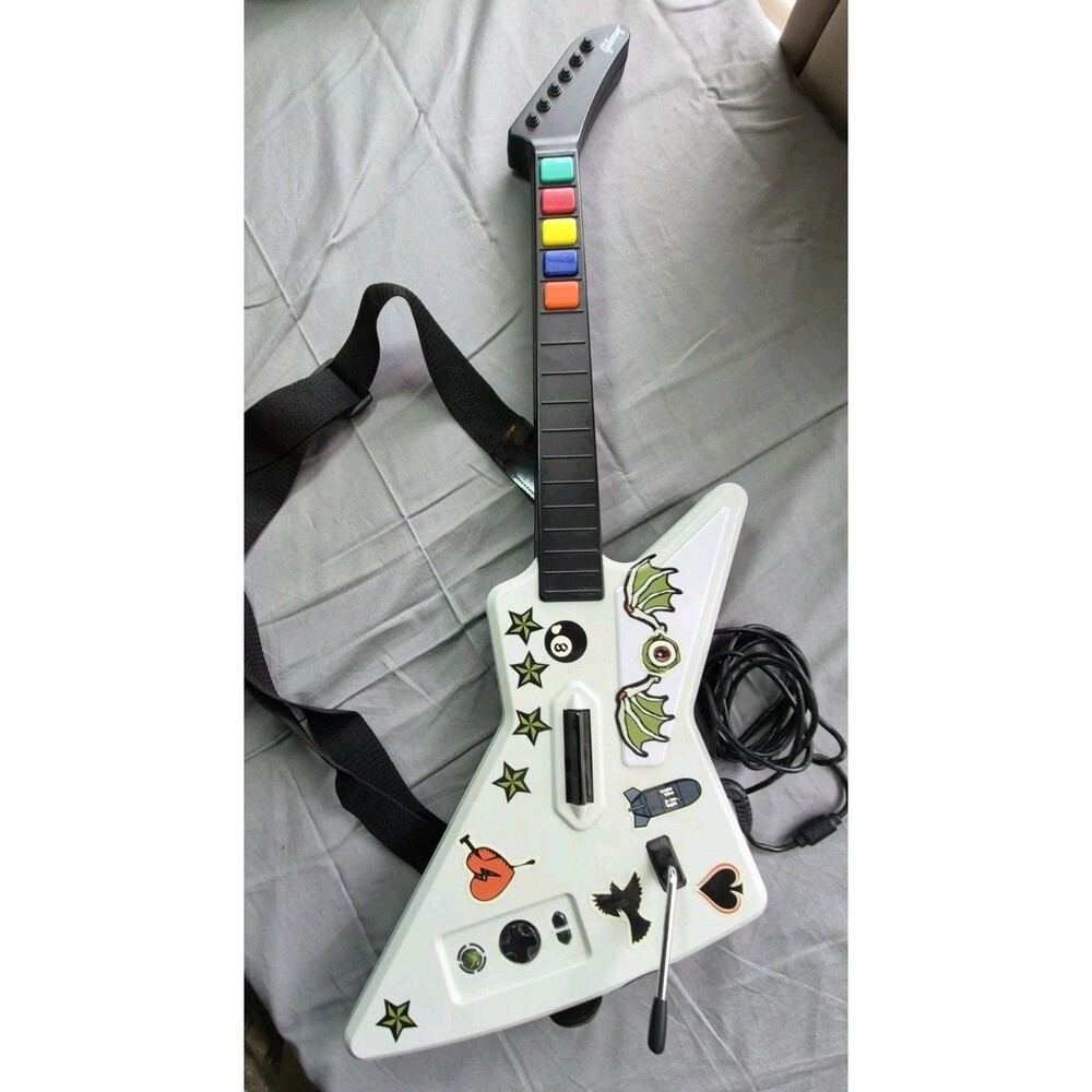 Red Octane Guitar Hero X-Plorer Xbox 360 Gibson Edition Wired Controller 95065